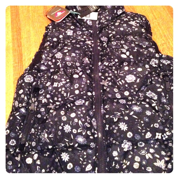 Floral ski vest
