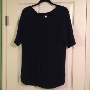 Navy Knit Tunic
