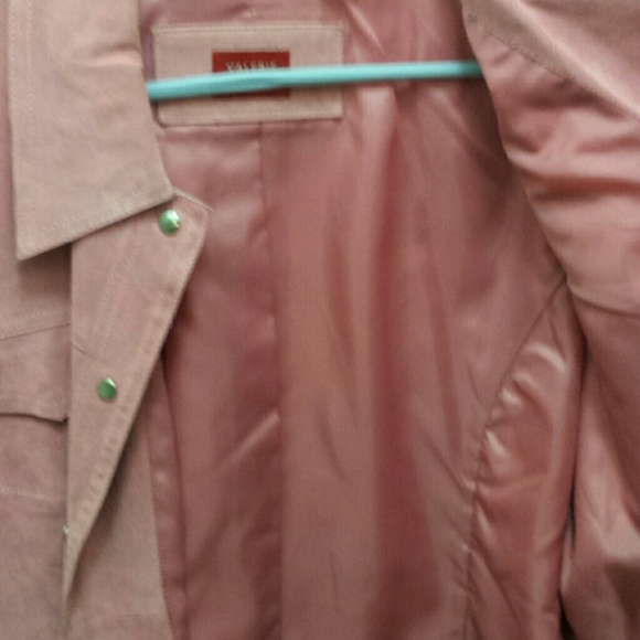 Pink suede jacket - Picture 2 of 3