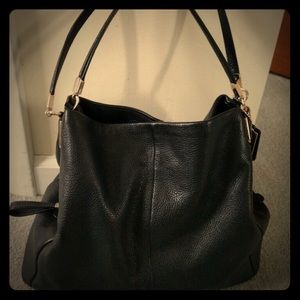 Coach black handbag