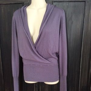 BCBG wrap sweater