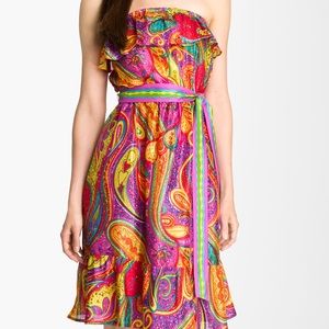 Trina Turk 100% silk dress
