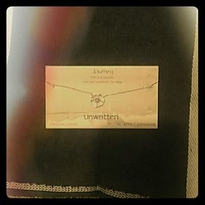 Timeless compass necklace, sterling silver