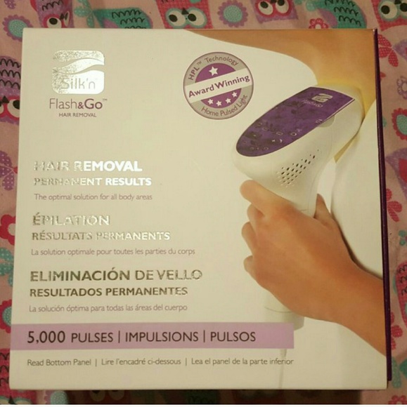Silk'n flash & go laser hair removal