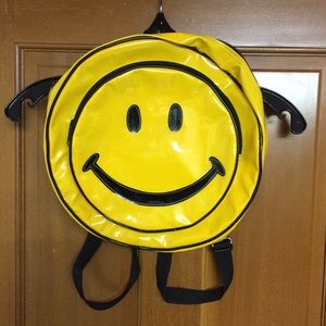 90s smiley face backpack