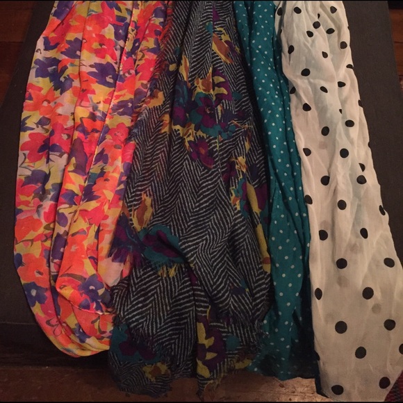 Scarf Bundle of 3 Multicolored