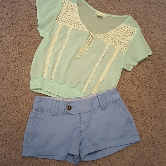 Periwinkle shorts