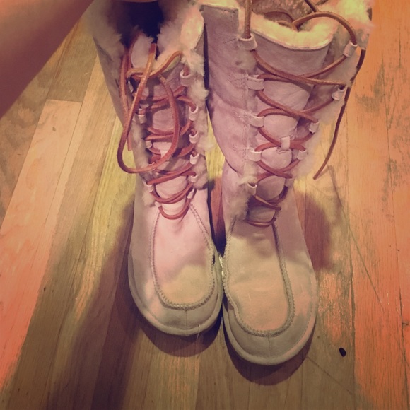 Ugg lace up boots