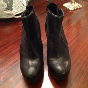 All saints platform bootie