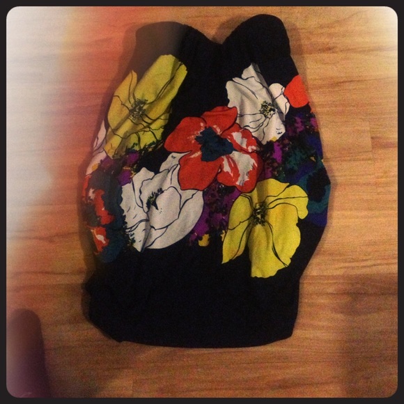 Strapless summer dress