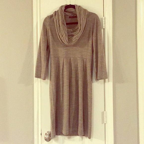 The Limited - cowl neck sweater dress.