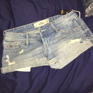 Hollister jean shorts