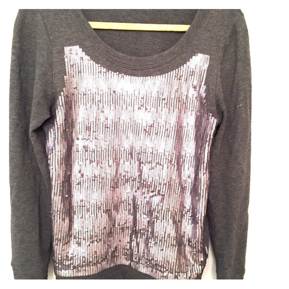 Banana Republic glittery glam blouse