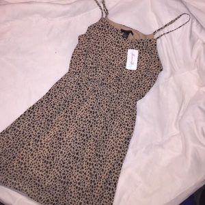 Cheetah print dress
