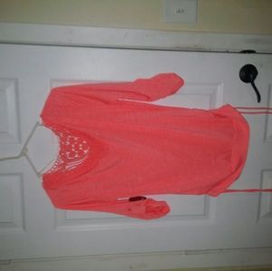 Neon pink shirt