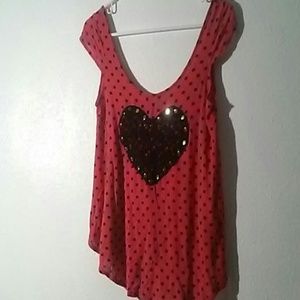 Heart blouse