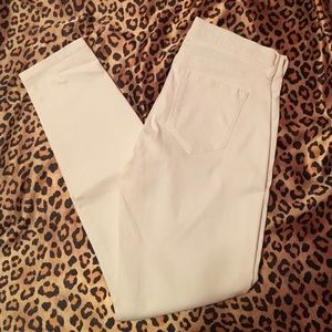 Banana Republic white pants