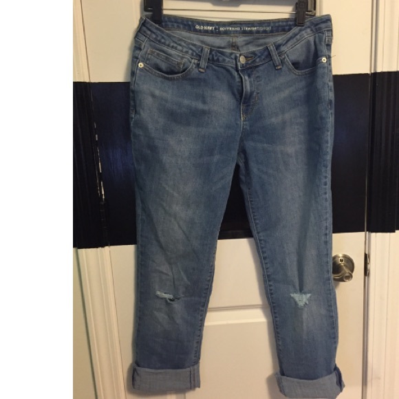 Straight leg boyfriend skinny