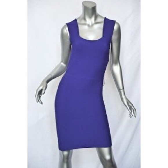 Alice Olivia purple bodycon dress size M