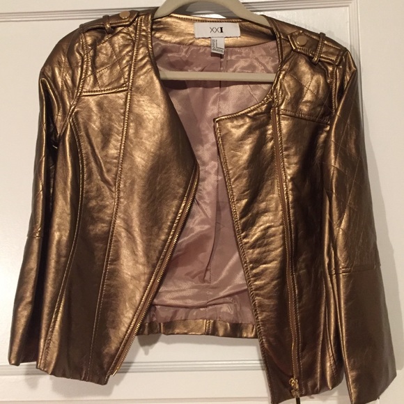 Glamorous gold jacket