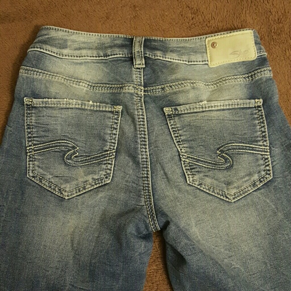 Silver jeans