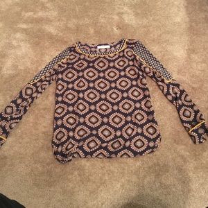 LOFT long sleeve blouse