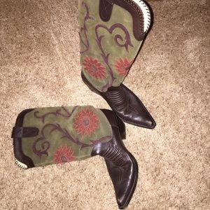 Paolo western cowboy boots 7.5