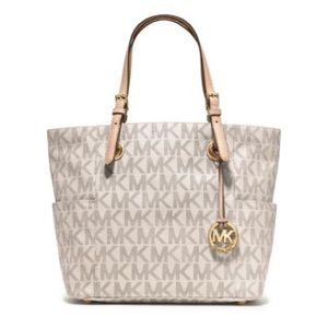 Michael kors tote in vanilla