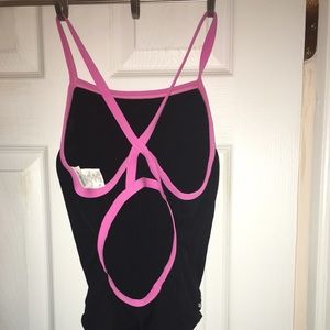 Speedo Endurance Pink and Black