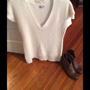 Guess Off White Long Sweater