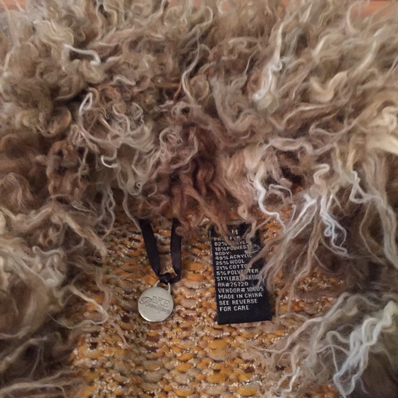 BKE Faux Fur Duster NWOT! - Picture 3 of 4