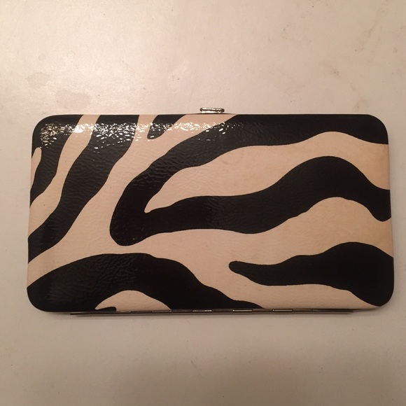 Zebra print wallet