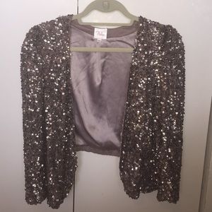 PARKER SEQUIN JACKET NEVER WORN