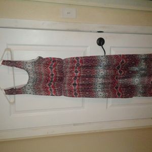 African print dress