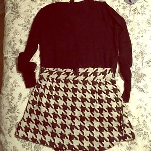 FINAL PRICE REDUCTION!!! Zara Houndstooth Skort