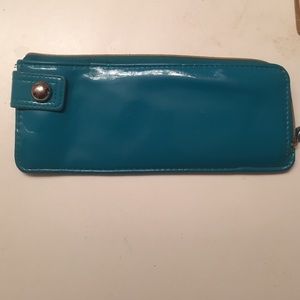 Blue wallet