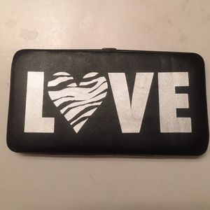 Love | zebra print wallet