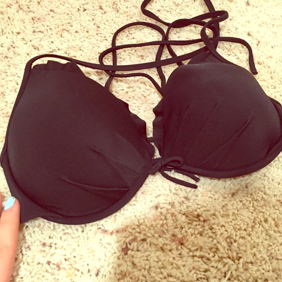 Victoria's Secret Black Bikini Top