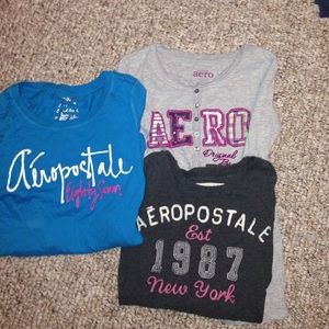 Hold 3 long sleeve Aeropostale bundle
