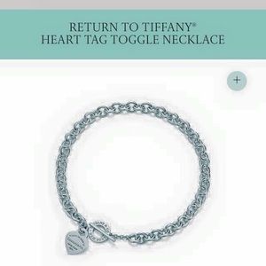 Tiffany's Heart Toggle Necklace