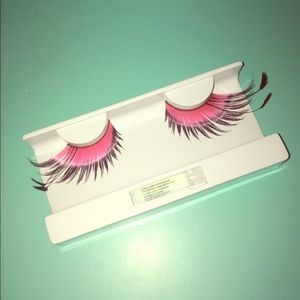 Faux Eyelashes - Professional - Pink and Black