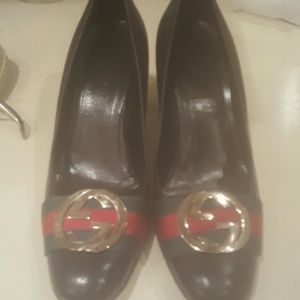 Gucci  vintage Retro platform Shoe