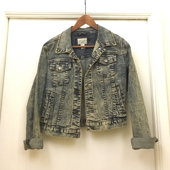 Heritage 1981 Jackets & Blazers - Acid Wash Denim Jacket