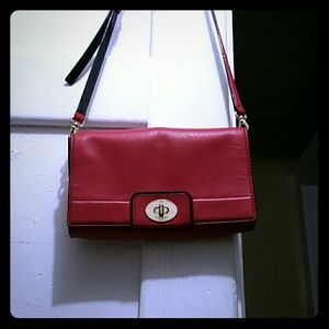 Kate Spade red leather purse
