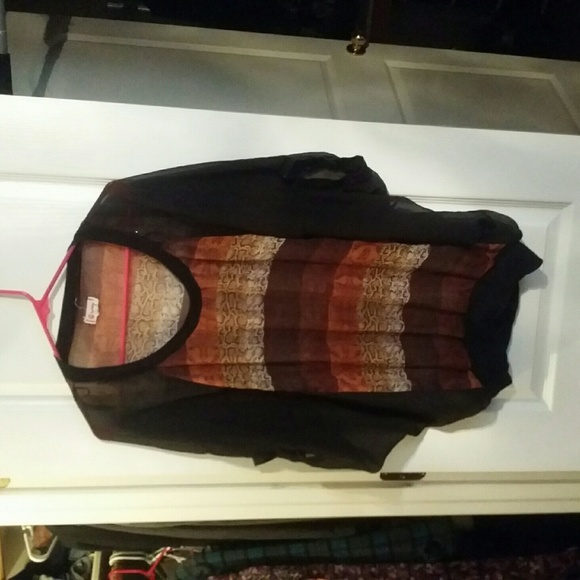 Snake skin print  shirt