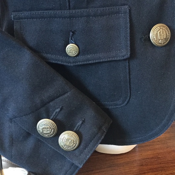 LIZ CLAIBORNE | Cotton Twill Jacket | S - Picture 3 of 4