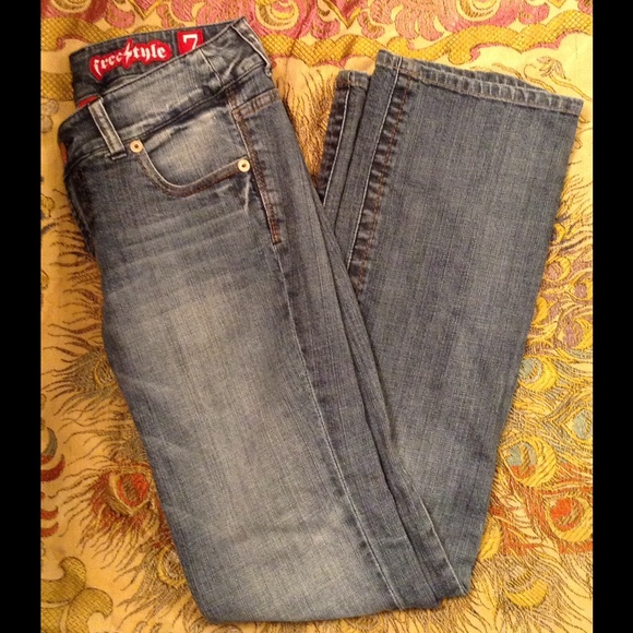 Free Style Denim REVOLUTION Jeans SZ 28 6 - Picture 2 of 3