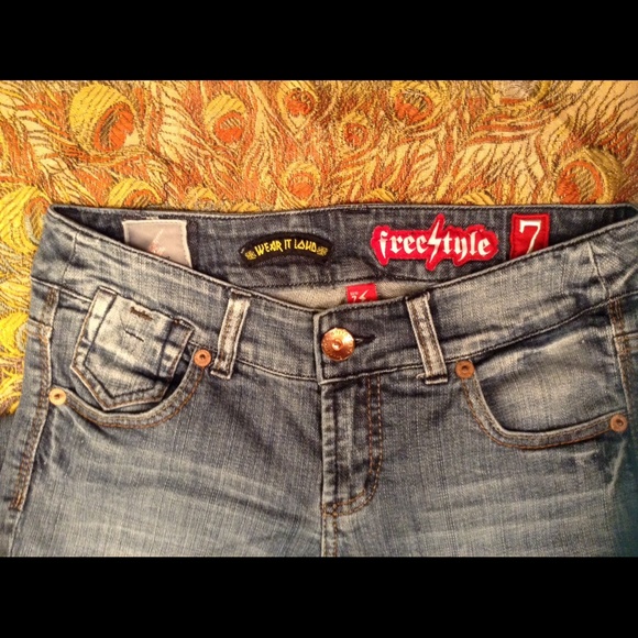 Free Style Denim REVOLUTION Jeans SZ 28 6 - Picture 3 of 3