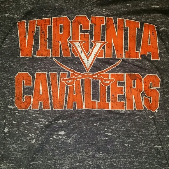 Virgina Tech Cavaliers fitted V-nech Tshirt - Picture 1 of 3