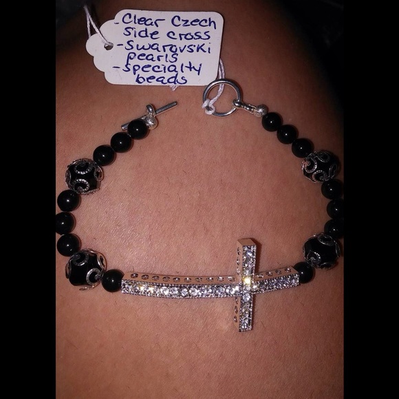 side cross bracelet